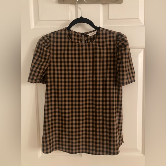 Checkered Blouse - Picture 1 of 3